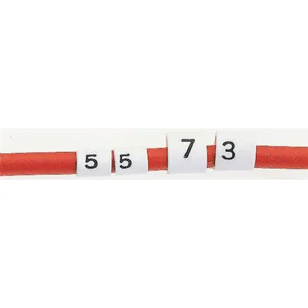 Product image for Heatshrink cable marker ' D ',6mm i/d
