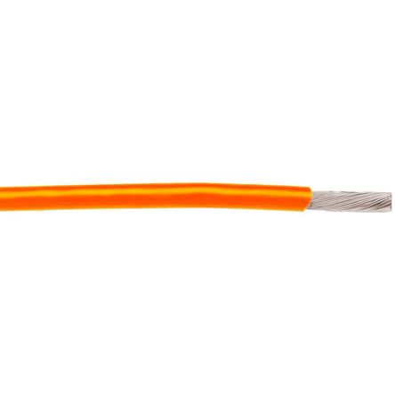 Alpha Wire Red 0.75 mm² Hook Up Wire, 18 AWG, 16/0.25 mm, 30m, PVC  Insulation