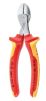 Product image for Knipex VDE/1000V Insulated 160 mm Diagonal Cutters