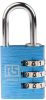 Product image for Blue Combination Safety Padlock 30 mm