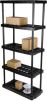 Product image for Black 5 adjustable shelves