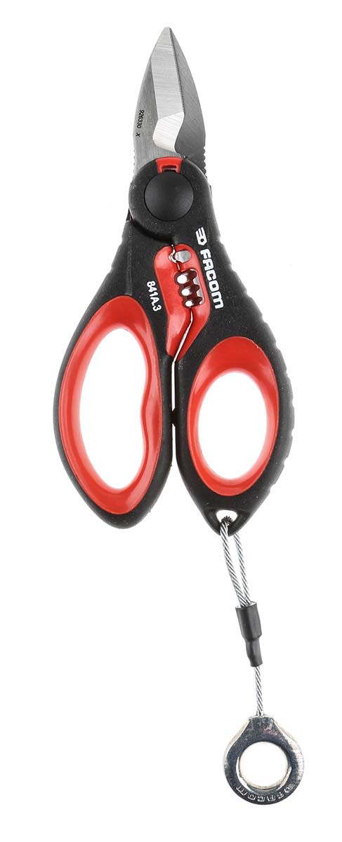 Facom 841A.3Sls Heavy Duty Scissors - Safety Lock System