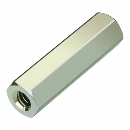 Standoff, Nickel Plated, Brass, M3, Hex Male-Female, 20 mm, R30 Series