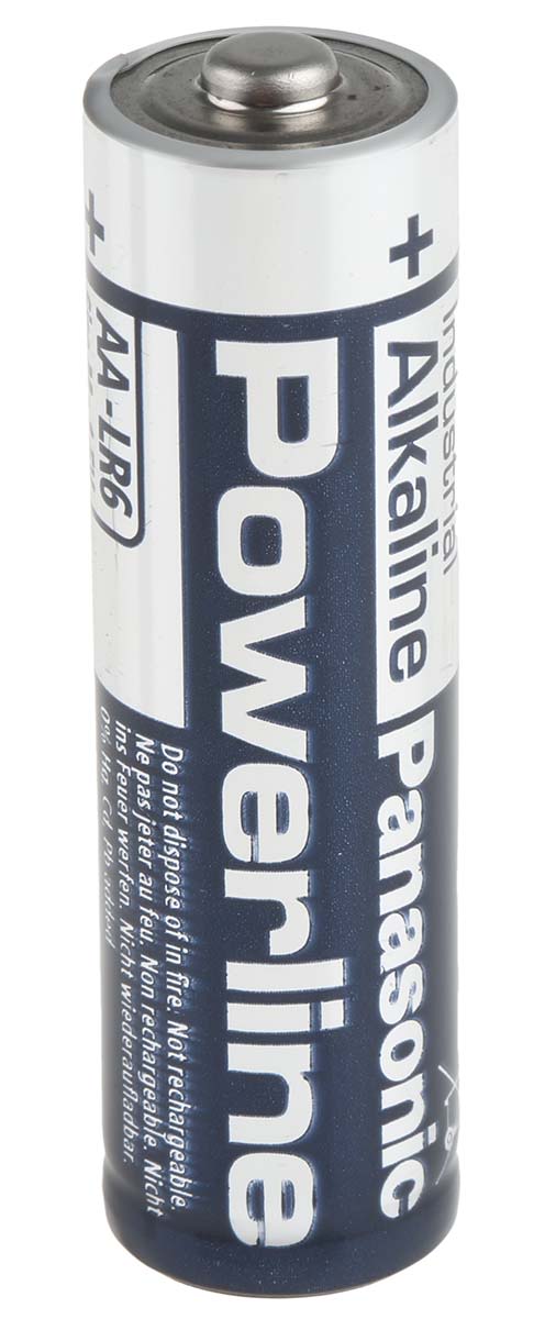 Panasonic Industrial Powerline Alkaline AA Battery 1.5V - RS