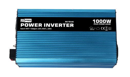 1000W Fixed Installation DC-AC Power Inverter, 48V / 230V - RS Components  Vietnam