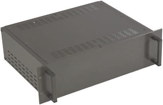 19 Rack Mount Steel Chassis, 1U Height and 300mm Deep