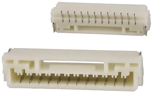 Product image for GH 1.25MM HEADER TOP ENTRY 12 WAY