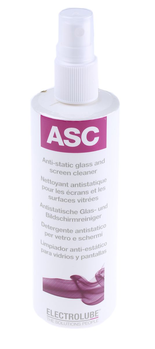 Electrolube 250ml Anti-Static Glass Cleaner - RS Components Vietnam