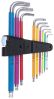 Product image for HEX KEY SET 1.5-10MM MULTICOLOUR