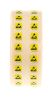 Product image for RS PRO Yellow Paper ESD Label 5 mm x 5mm