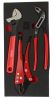 Product image for 3pc Pliers and Adjustable Wrench Set