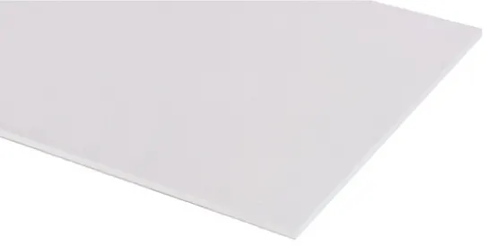 White Plastic Sheet, 1200mm x 1200mm x 2.5mm - RS Components Indonesia