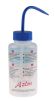 Product image for Wash bottle,500ml,Isopropanol,blue close