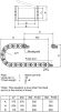 Product image for E2 CHAIN MOUNTING BRACKET SET,25MM W