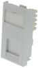 Product image for MODULE CAT 5E 25MM FOR FACEPLATE-WHITE