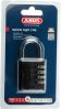 Product image for ABUS 145/40 Black All Weather Aluminium Combination Padlock 41.5mm