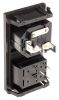 Product image for DP SNAPIN FUSED HORIZONTAL PLUG W/O NEON