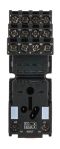 Product image for Plug in relay socket,for RXM4 relay,10A