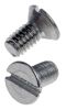 Product image for A2 s/steel slotted csk head screw,M2.5x5