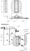 Product image for PLASTIC DETENT HINGE,49X44X7MM