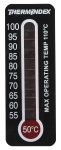 Product image for RS PRO Temperature Label Indicator, 50°C to 100°C, 11 Levels