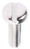 Product image for NiPt brass slotted panhead screw,M3.5x12