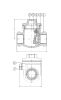 Product image for S/steel swing check valve,1 1/4in BSP F