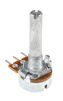 Product image for Alps Alpine Rotary Carbon Film Potentiometer with an 6 mm Dia. Shaft - 10kΩ, ±10%, 0.1W Power Rating, Linear, Panel