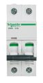 Product image for Acti9 iC60H MCB 2 Pole 6A Curve D