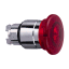 Product image for MUSHROOM PUSHBUTTON SPRING RTN LED RED