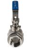 Product image for 2 pc S/steel Ball Valve,1 1/2in BSPP F-F