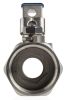 Product image for S/steel 1 pc ball valve,1 1/4in BSPP F-F