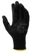 Product image for BLACK NITRILE COATED POLYESTER GLOVE 10