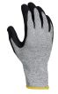 Product image for Black/grey cut 5 latex coated glove 10