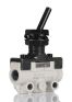 Product image for SMC Toggle Lever Pneumatic Manual Control Valve VM100 Series