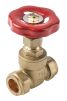 Product image for Gate compression valve,15mm comp