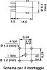 Product image for BNC JACK, PCB, VERTICAL, 50 OHM, SILVER