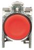 Product image for Push button Flush Red 1NC Complete