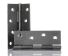 Product image for Light steel butt hinge,100x71x1.75mm