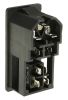 Product image for MAINS INLET6A,250VAC,SNAPMOUNT,FUSECAP