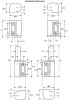 Product image for NYLON RH OFFSET LIFT-OFF HINGE,M6 SCREW