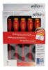 Product image for Wiha Tools VDE Hex Screwdriver Set 5 Piece