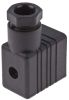 Product image for BLACK HOUSED CABLE SOCKET,TYPE B,M16