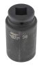 Product image for Bahco 36.0mm, 3/4 in Drive Impact Socket Hexagon, 100.0 mm length