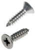 Product image for Cross csk head selftap screw,No10x19.1mm