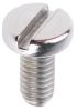 Product image for A4 s/steel slotted pan head screw,M4x8mm