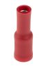 Product image for Red female bullet terminal,5mm