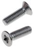 Product image for A2 s/steel cross csk head screw,M3x10mm