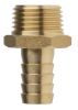 Product image for RS PRO Straight Brass Hose Connector, 1/2 in G Male