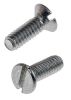 Product image for M2X8 A2 ST ST SLOT CSK MACHINE SCREW